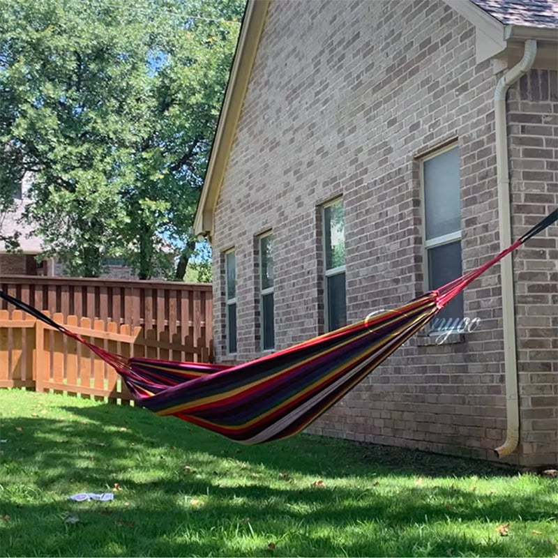 Brazilian Double Hammock with Ropes