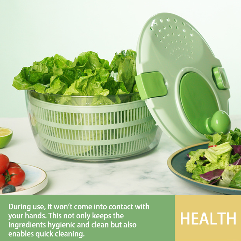 Hand-cranked fruit and vegetable dehydrating basket