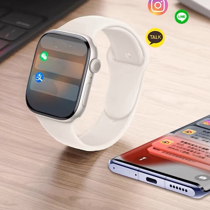 Reloj inteligente versátil con IA y pantalla táctil