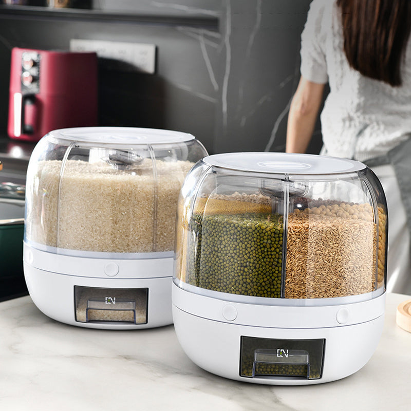 Moisture-Proof Grain Dispenser with lid