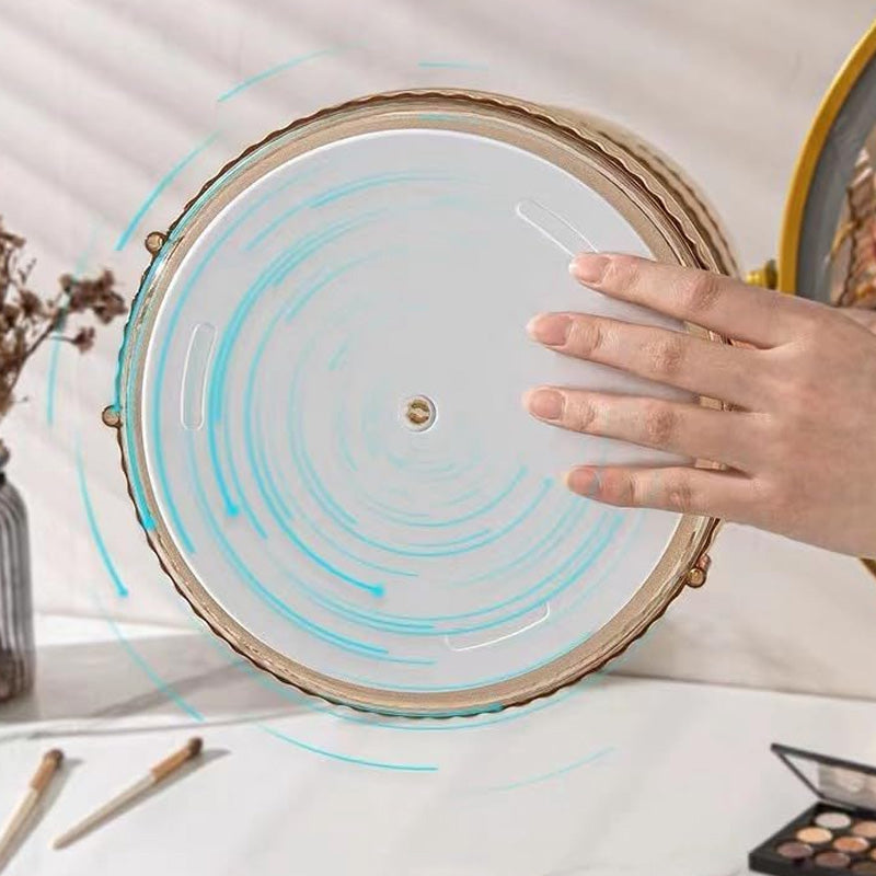 360° Rotating Makeup Organizer