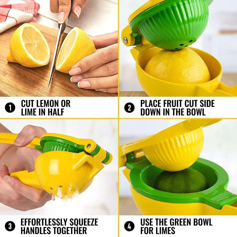Metal 2-in-1 Lemon Squeezer