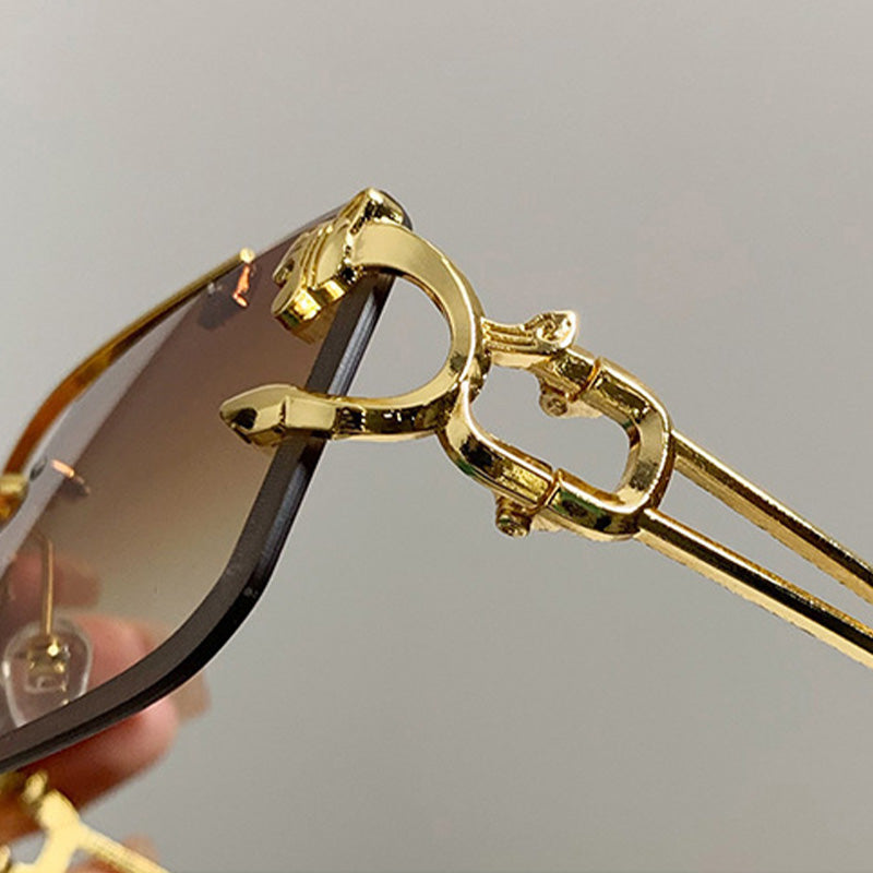 Double-Beam Cheetah Sunglasses