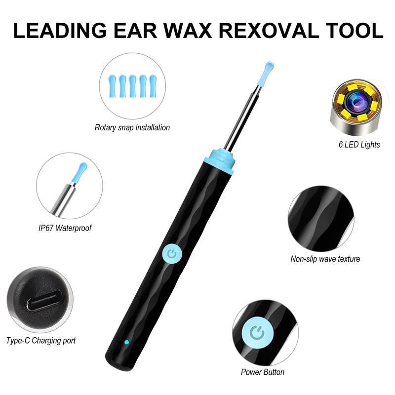 Upgrade Ear Wax Removal Tool with Camera