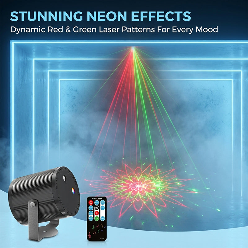Portable Mini Cylinder Laser Stage Light