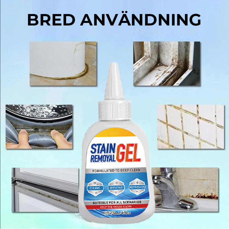 Gelrengöring för mögelfläckborttagning