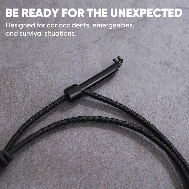 Emergency Window Breaker Bracelet (with integrated key)