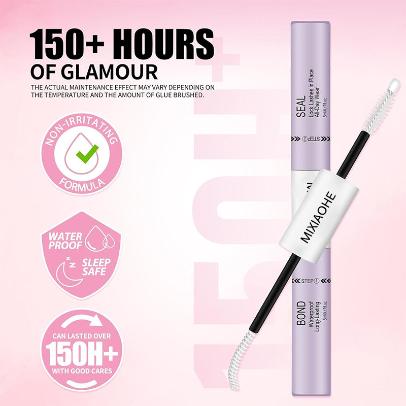 Dual-Ended Eyelash Glue – Waterproof & Clear
