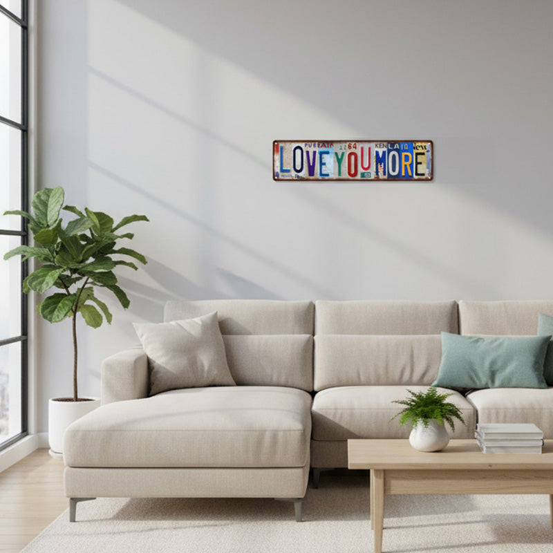 Tinplate decorative metal painting