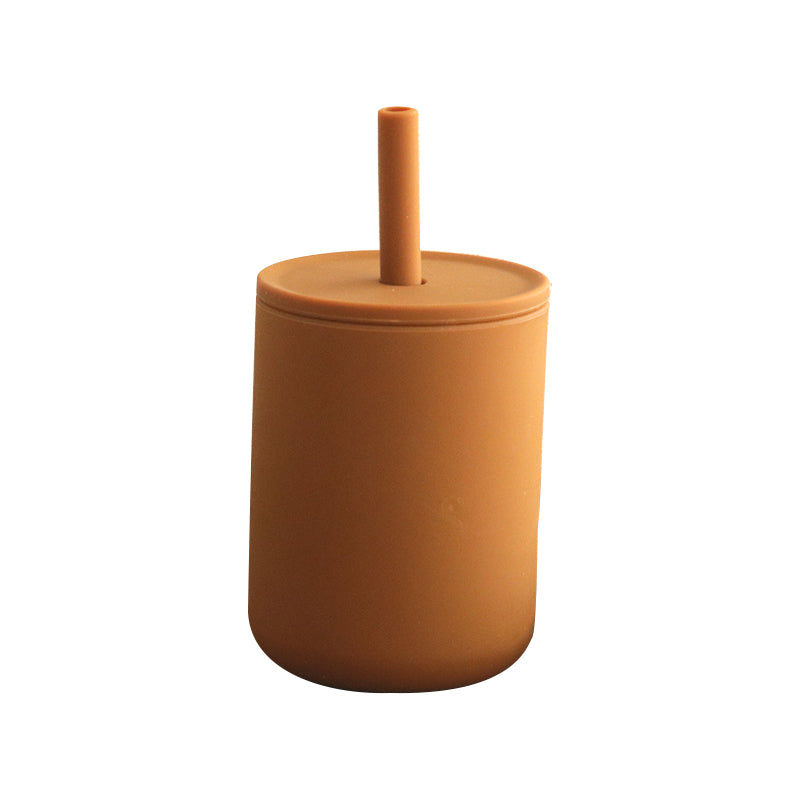 Silicone Baby Cups With Straws and Lids