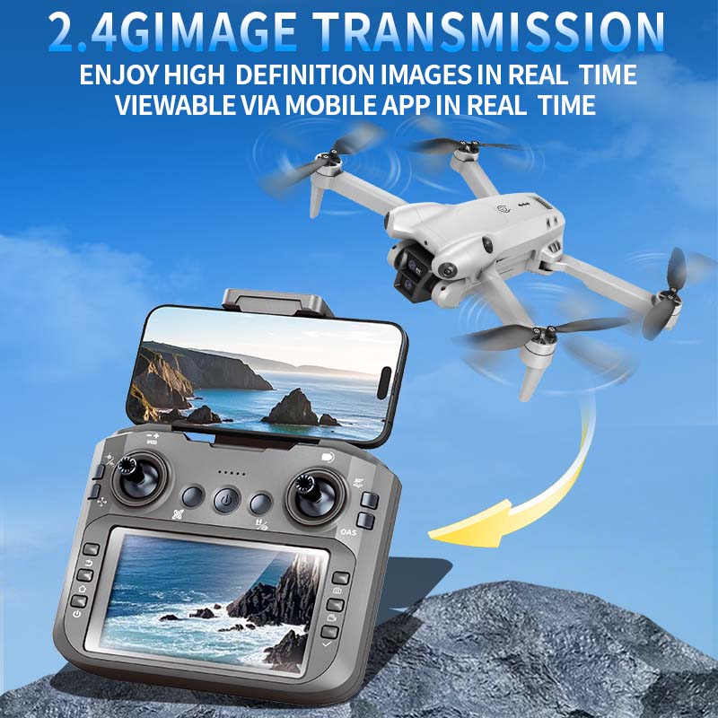 S101MEX Brushless Intelligent Positioning Drone RC with Screen