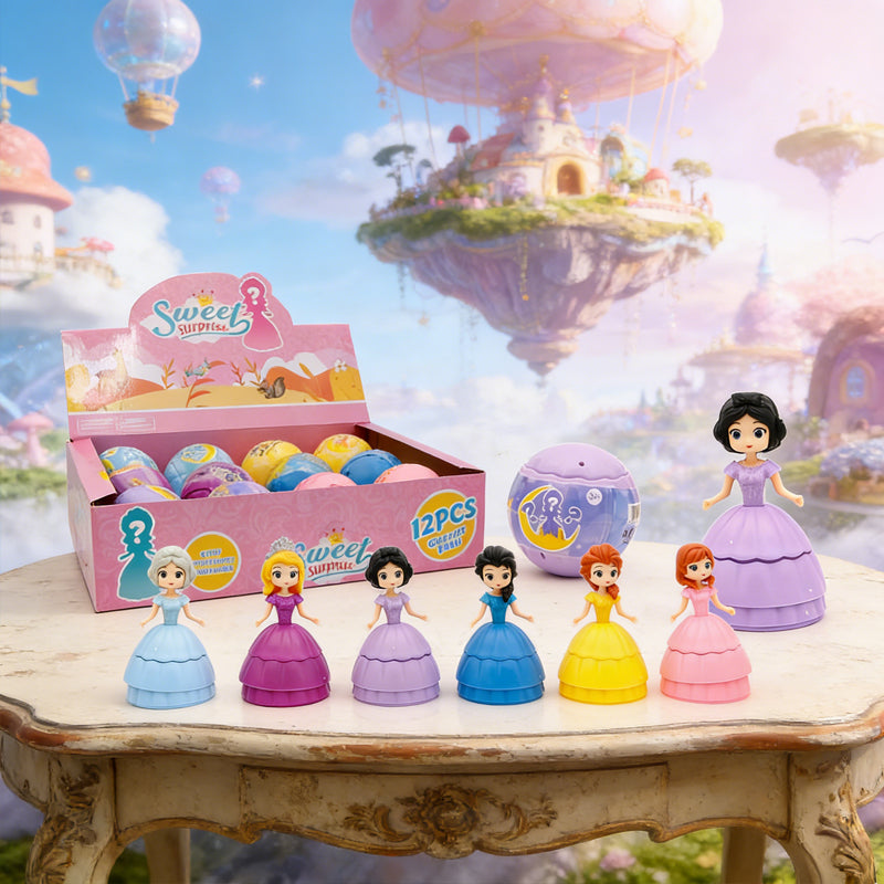 DIY Princess Surprise Egg Playset