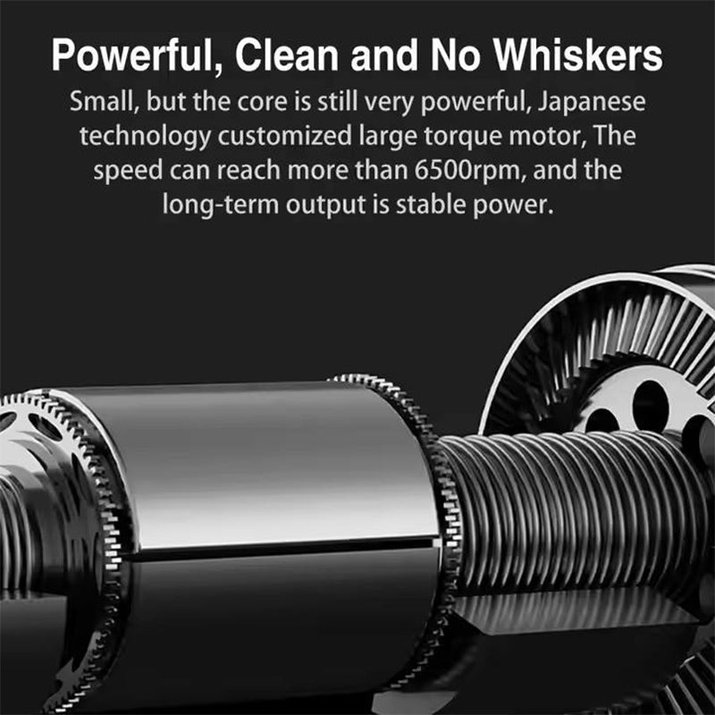 Ultra-Compact Reciprocating Electric Shaver