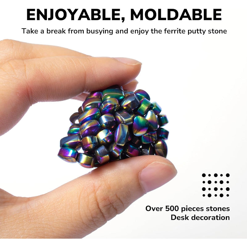 Electroplated DIY Magnetic Stones