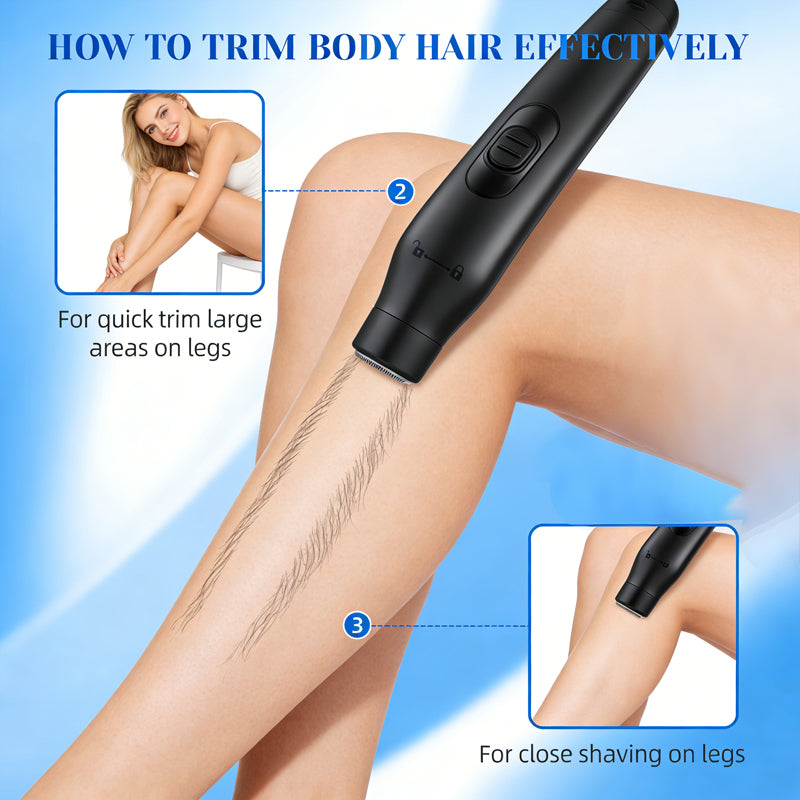 3‑in‑1 Electric Hair Removal Device