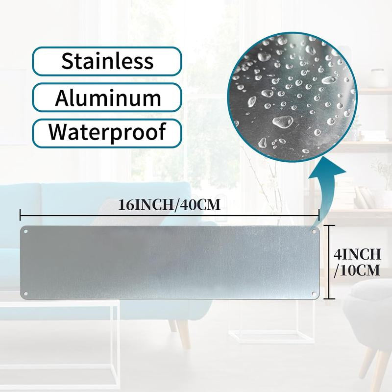 Retro License Plate Style Tin Sign Wall Decor