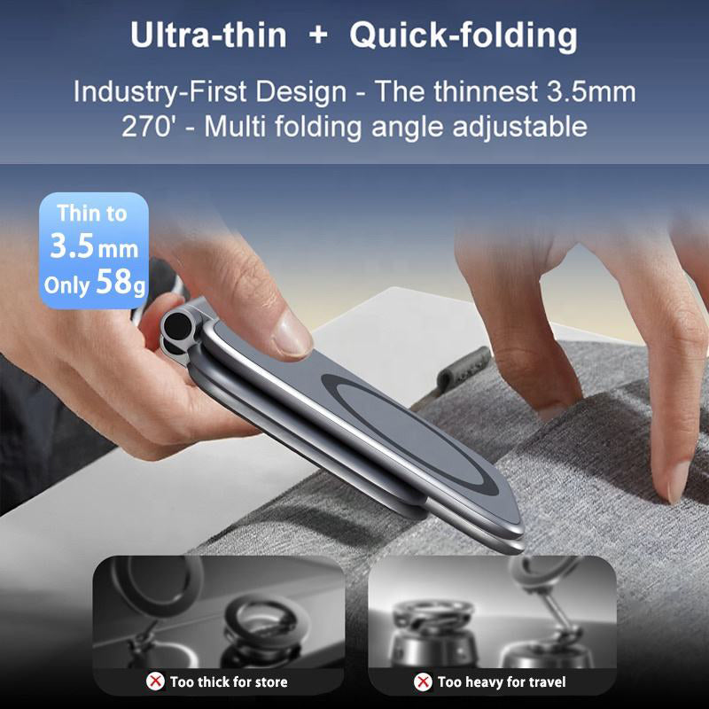 Foldable Magnetic Car Phone Mount