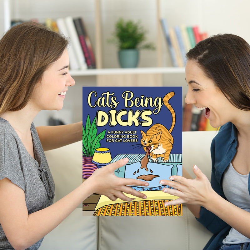 Cats Coloring Book: Mischievous Cat Antics