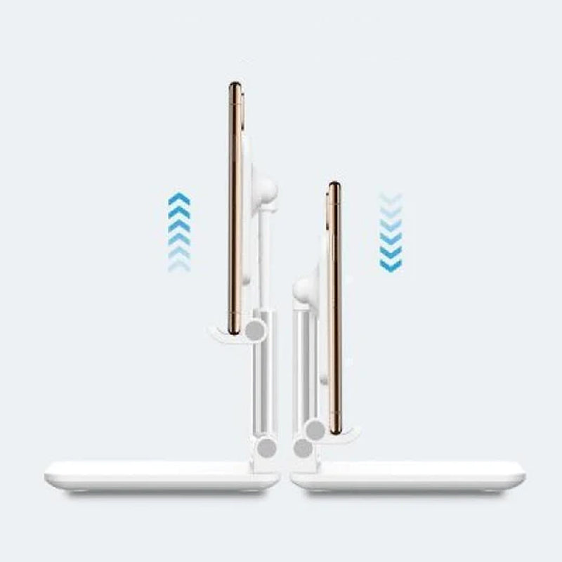 Fällbar skrivbordshållare