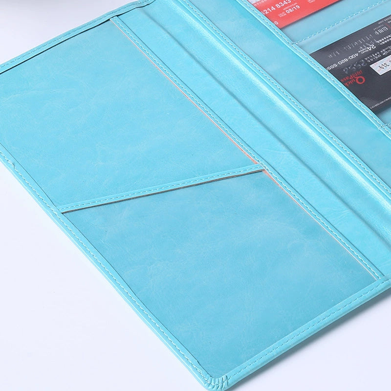 Car Insurance & License Leather Holder Wallet