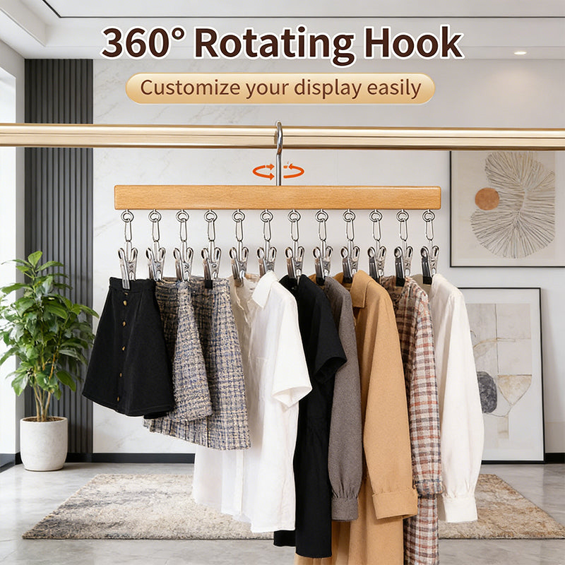 Laundry Multi-Clip Hanger