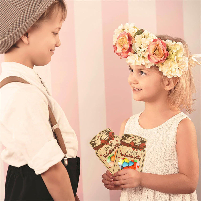 Mason Jar Valentine Gifts Cards