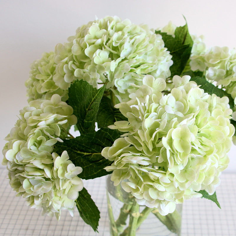 Utomhus konstgjorda hortensior