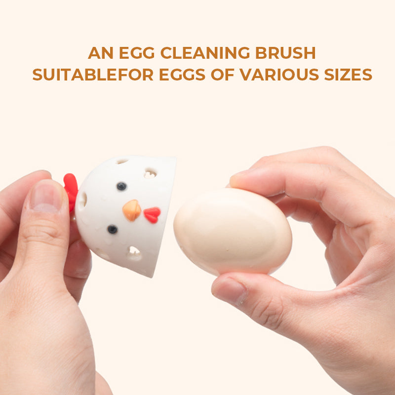 Silicone Egg Cleaner for Fresh Eggs
