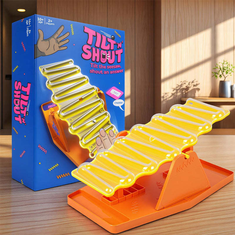 Tilt 'n' Shout: A Fun Family and Party Board Games