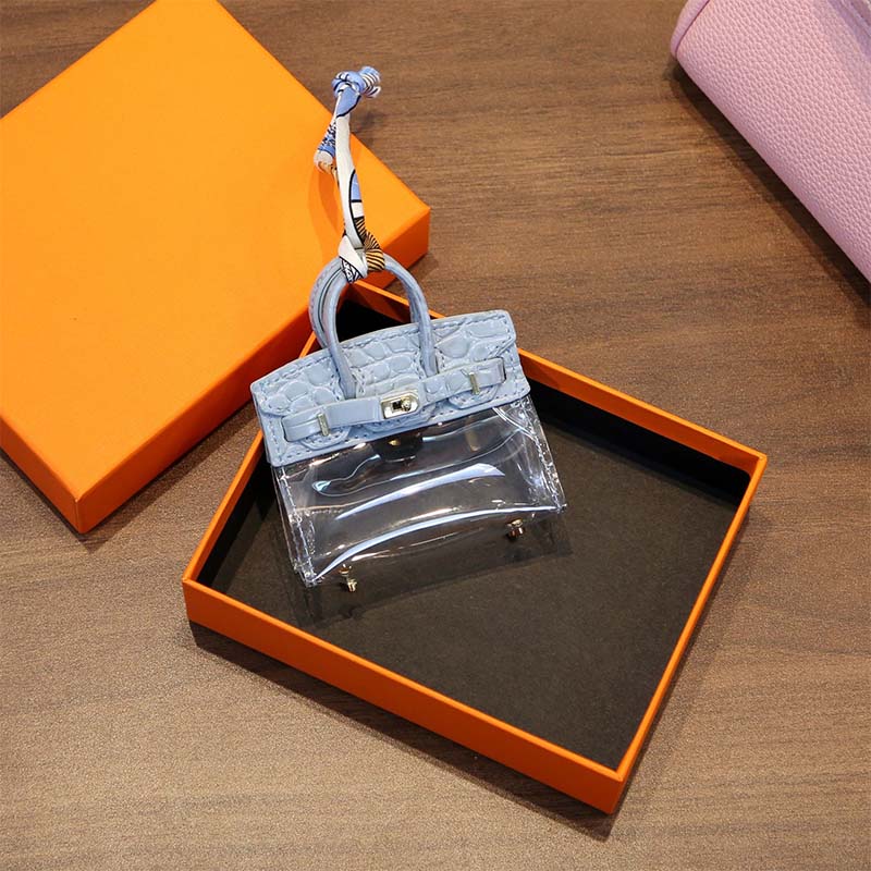 Trendy Mini Transparent Key Case