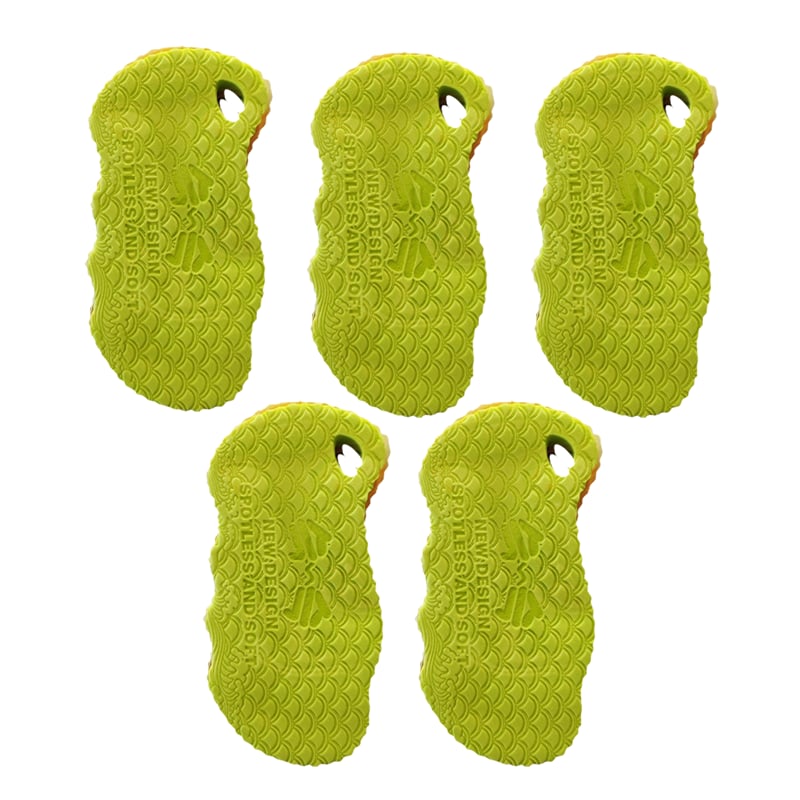 Magisk exfolierande badsvamp