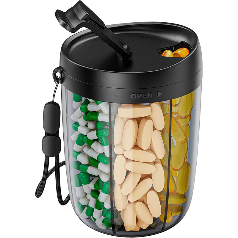 Multi-Compartment 7-Day Pill Organizer