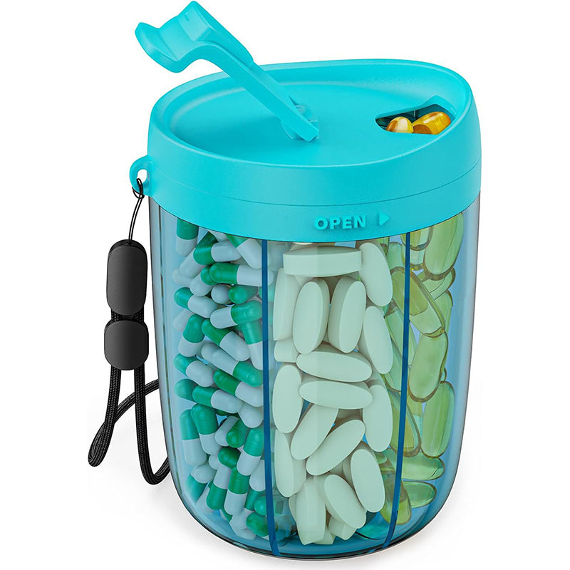 Multi-Compartment 7-Day Pill Organizer