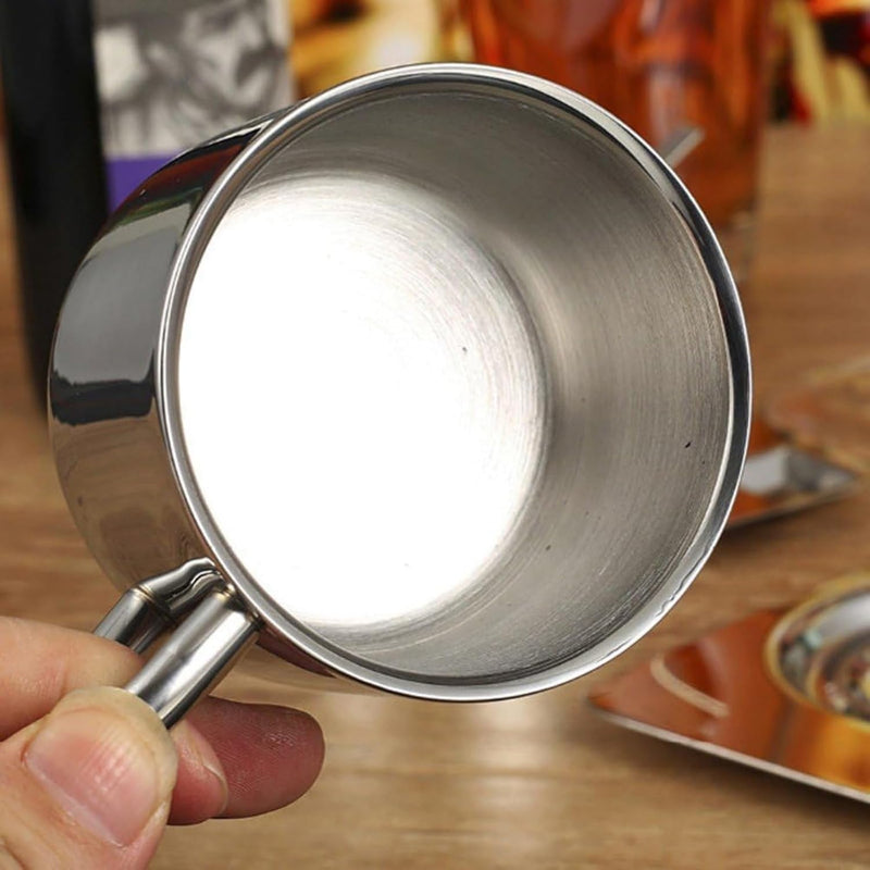 Stainless Steel Coffee Mug Set