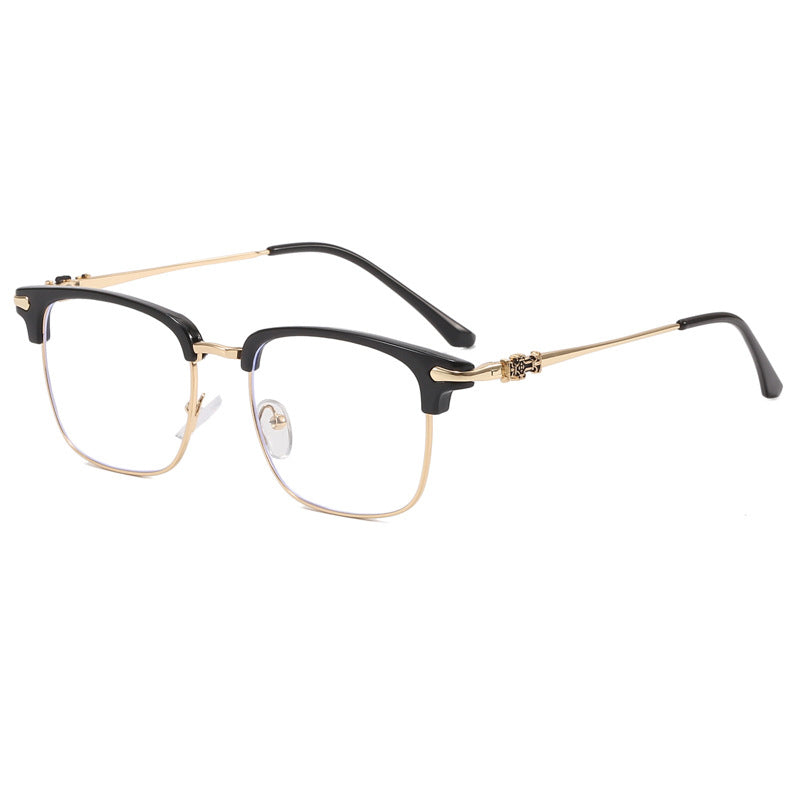 Classic Thick Square Frame Clear Lens Glasses