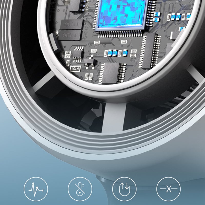 Bärbar handhållen turbofläkt