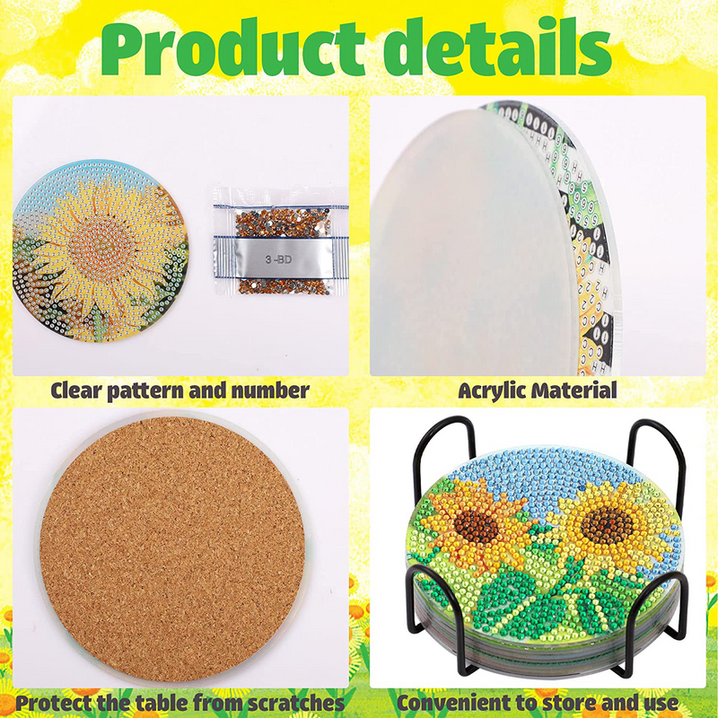 Creative DlY Coaster Diamond Arts