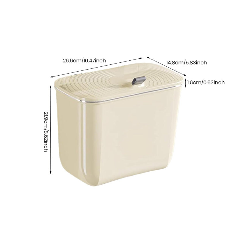 Hanging Waste Recycling Bins Storage Box with Lid