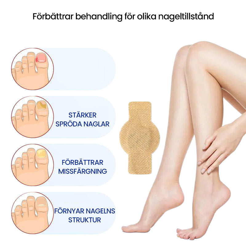 Svamp plåster för naglar