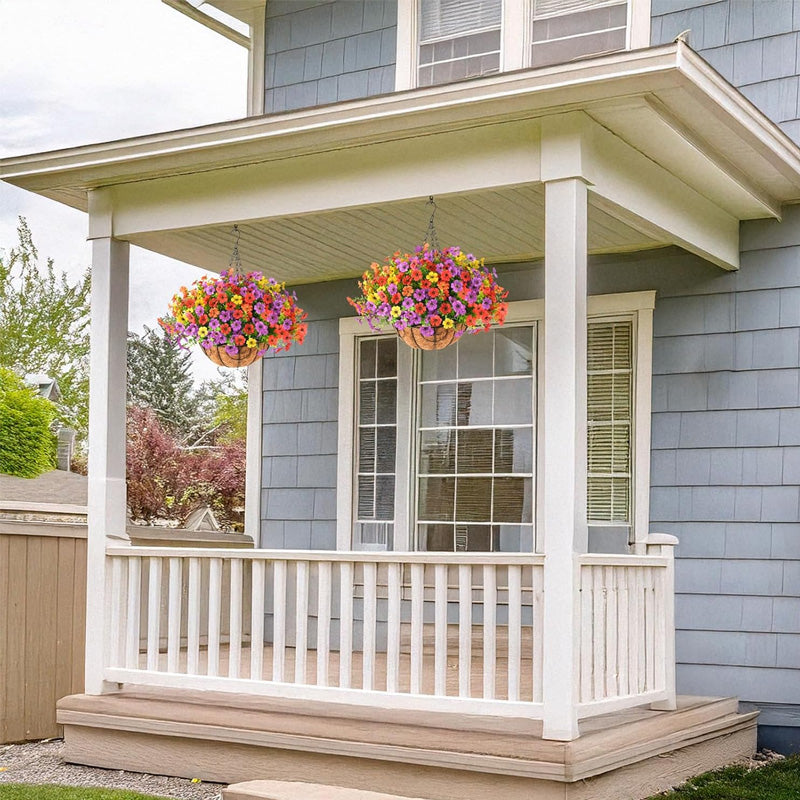 Artificial Hanging Flowers for Outdoors