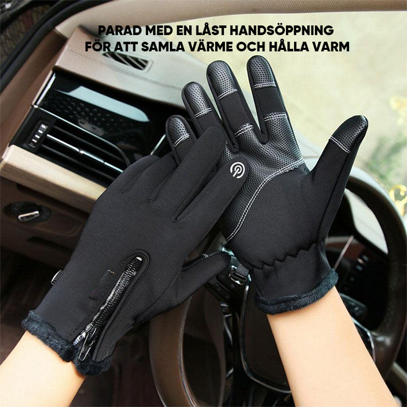 Vinter touchscreen vindskyddshandskar
