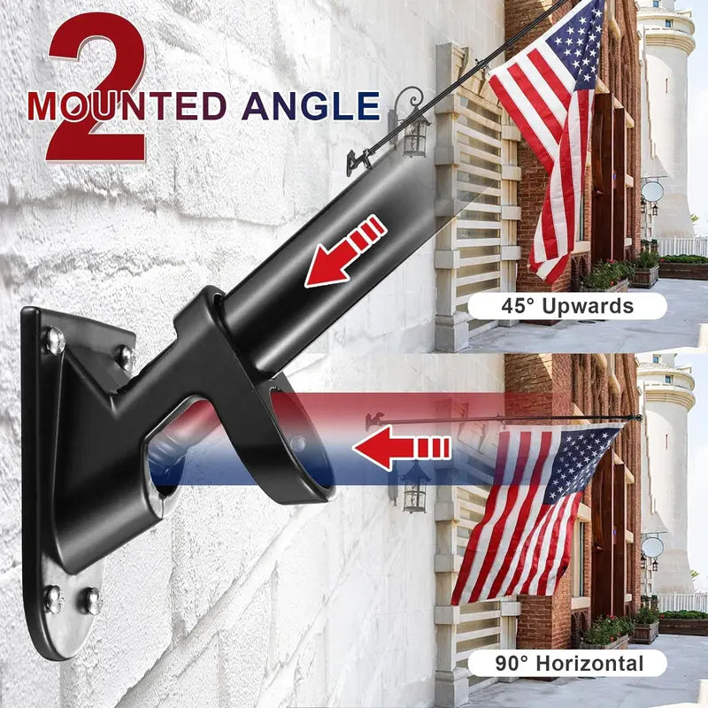 Wall- Mounted Flagpole