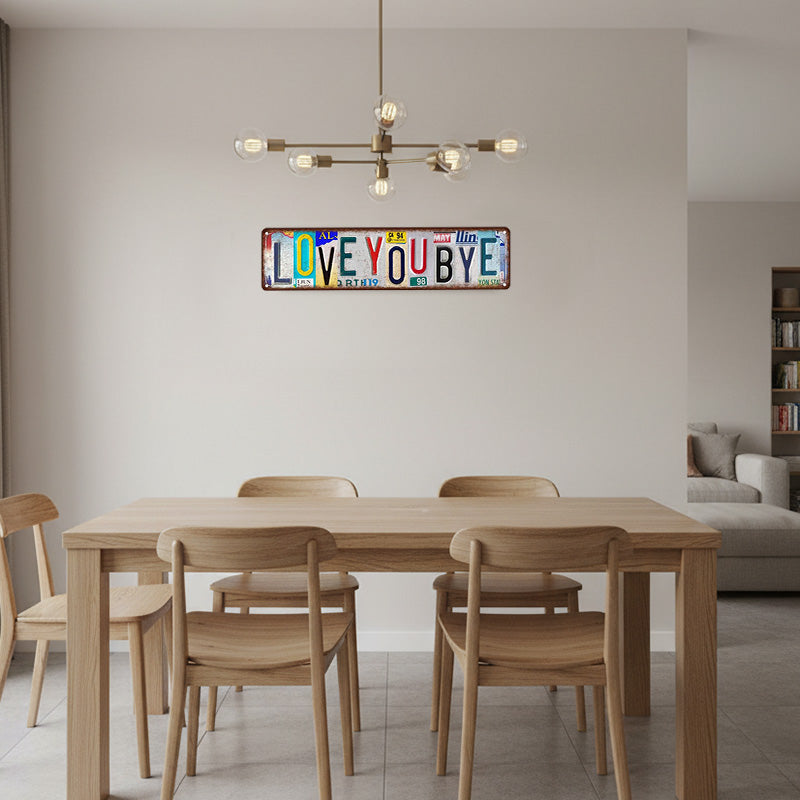 Tinplate decorative metal painting