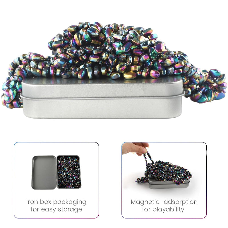 Electroplated DIY Magnetic Stones