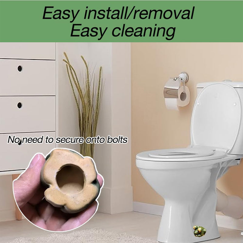 Cute Funny Frog Toilet Bolt Covers