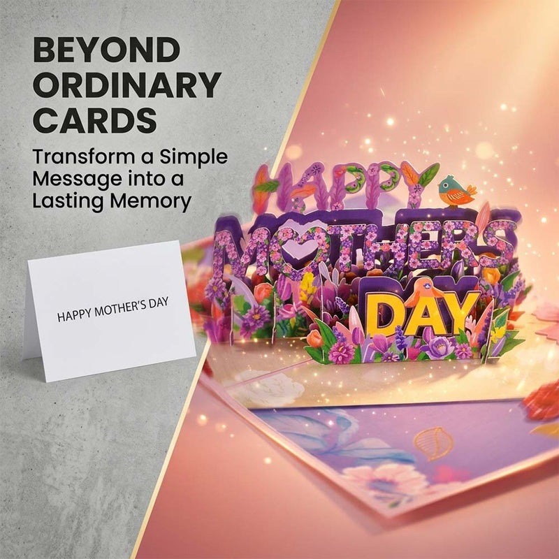 3D Pop-Up Mother's Day Cards