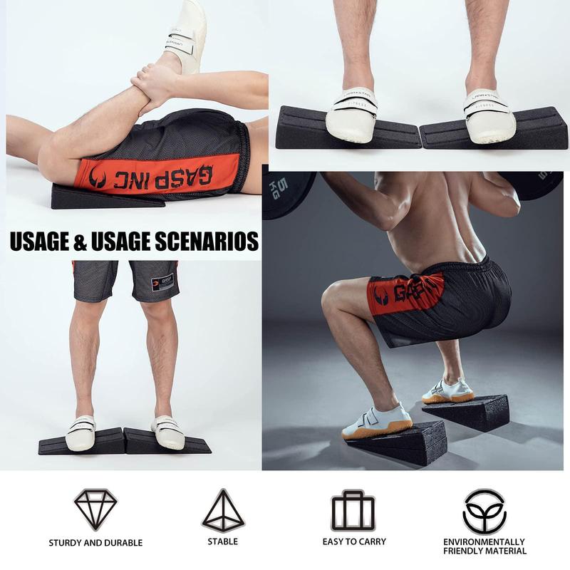 Adjustable Non-Slip Squat Wedge – 3-Piece Set