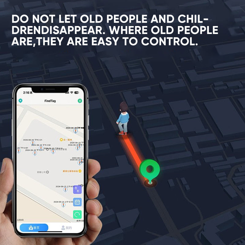 【No SIM Required】Smart GPS Tracker