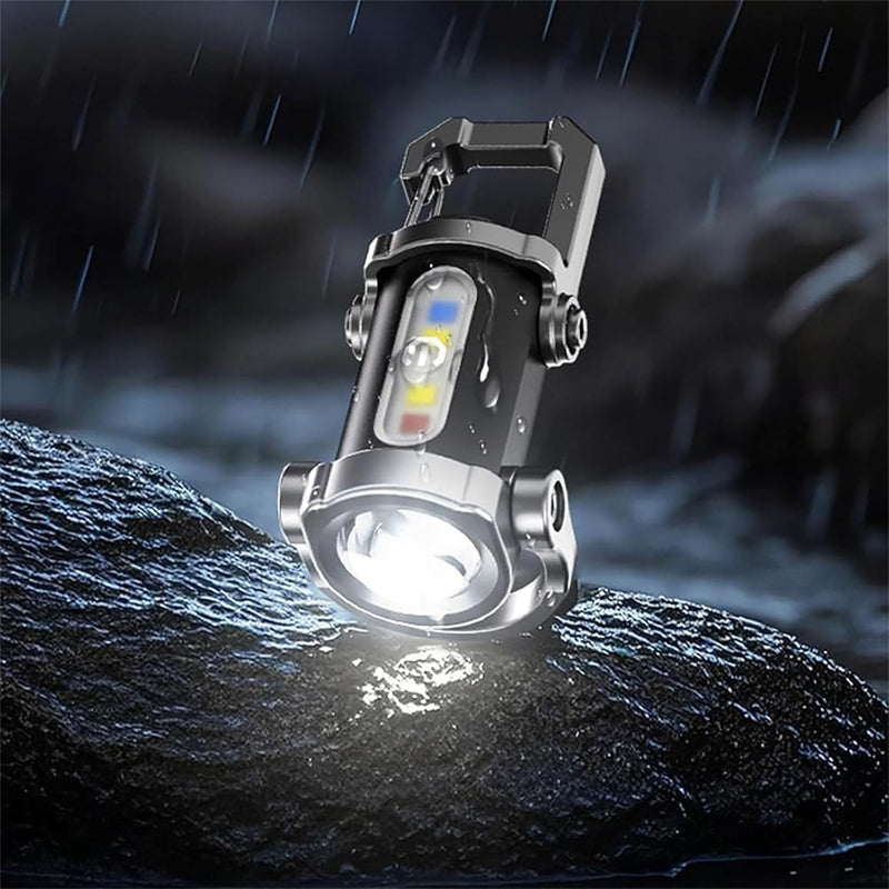 Rechargeable Mini Flashlight Keychain