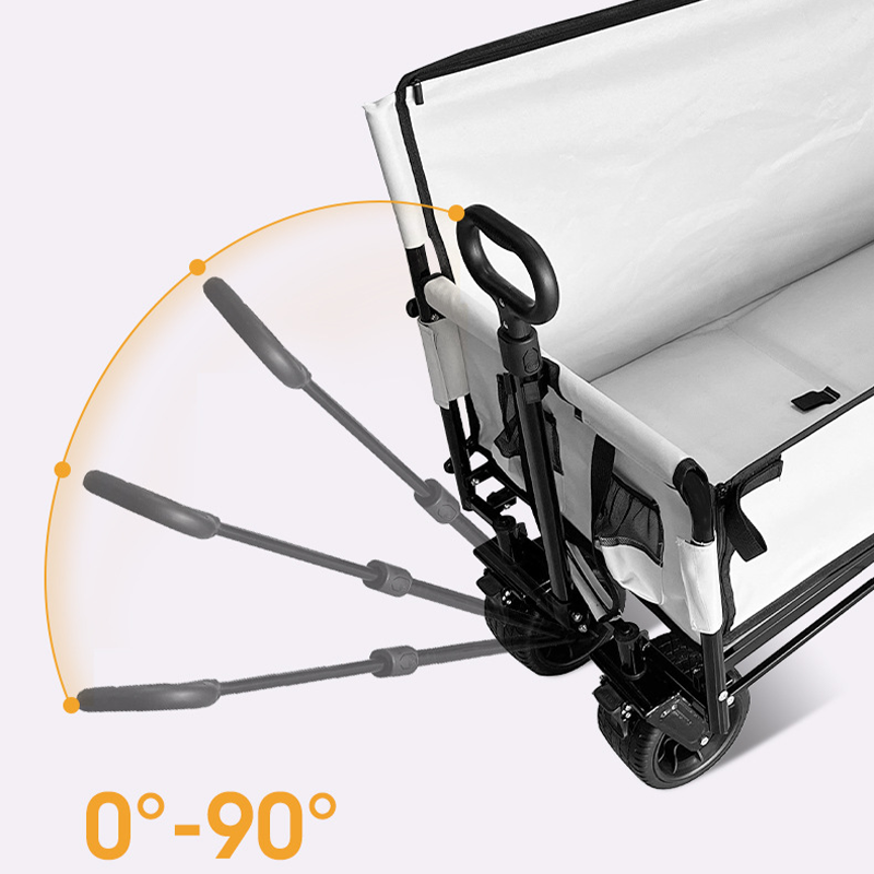 2-in-1 Outdoor Camping Trolley Seat